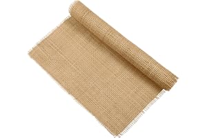 SAVITA Cane Rattan Webbing Roll, 3.28ft x 13.8inch Woven Open Rattan Mesh Natural Rattan Webbing for Caning Projects Square Hollow Wide Rattan for DIY Crafts Cabinet Chair Furniture