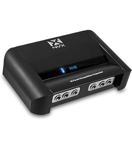 Amazon.com: Rockford Fosgate RFC10HB 10 Farad Hybrid Digital
