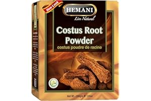 HEMANI LIVE NATURAL HEMANI Costus Root Powder - Qist Al Hindi - Saussurea Lappa - 100% Natural - A + Quality - 200g (7.05oz)