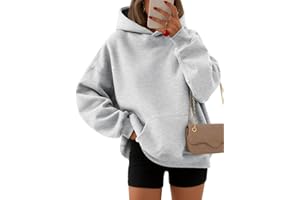 EFAN Womens Hoodies Oversized Sweatshirts Pullover Fleece Sweaters Long Sleeve Winter Fall Outfits Fashion Y2k Clothes