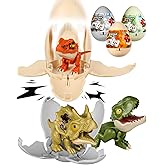 JMHACHY 3 Pack Jumbo Dinosaur Eggs - Drop to Hatching Dinosaur Eggs Toys Birthday Gifts for Boys 3 4 5 6 7 8, Christmas Kids Gifts for Grandkids, Easter Basket Stuffer