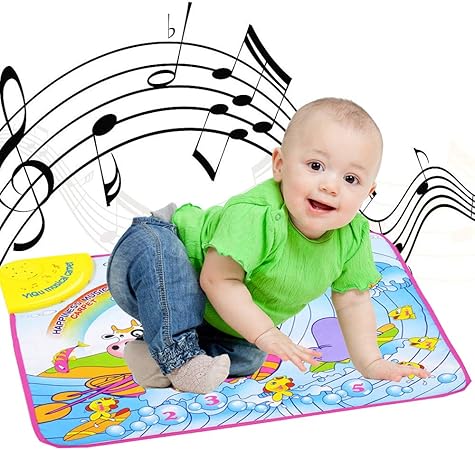 Amazon Coerni 赤ちゃん用音楽おもちゃ キーボード音楽 歌うカーペット おもちゃ はめこみ 形合わせ おもちゃ
