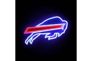 FOCO NFL Team Logo LED Neon Light Up Sign
