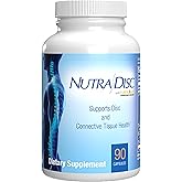 Nutra Disc & Joint Support Supplement - Clinically Formulated Restorative Cartilage Ligament and Tendon Supplement with Patented Meriva Curcumin & Glucosamine and Chondroitin for Adults - 45 Servings