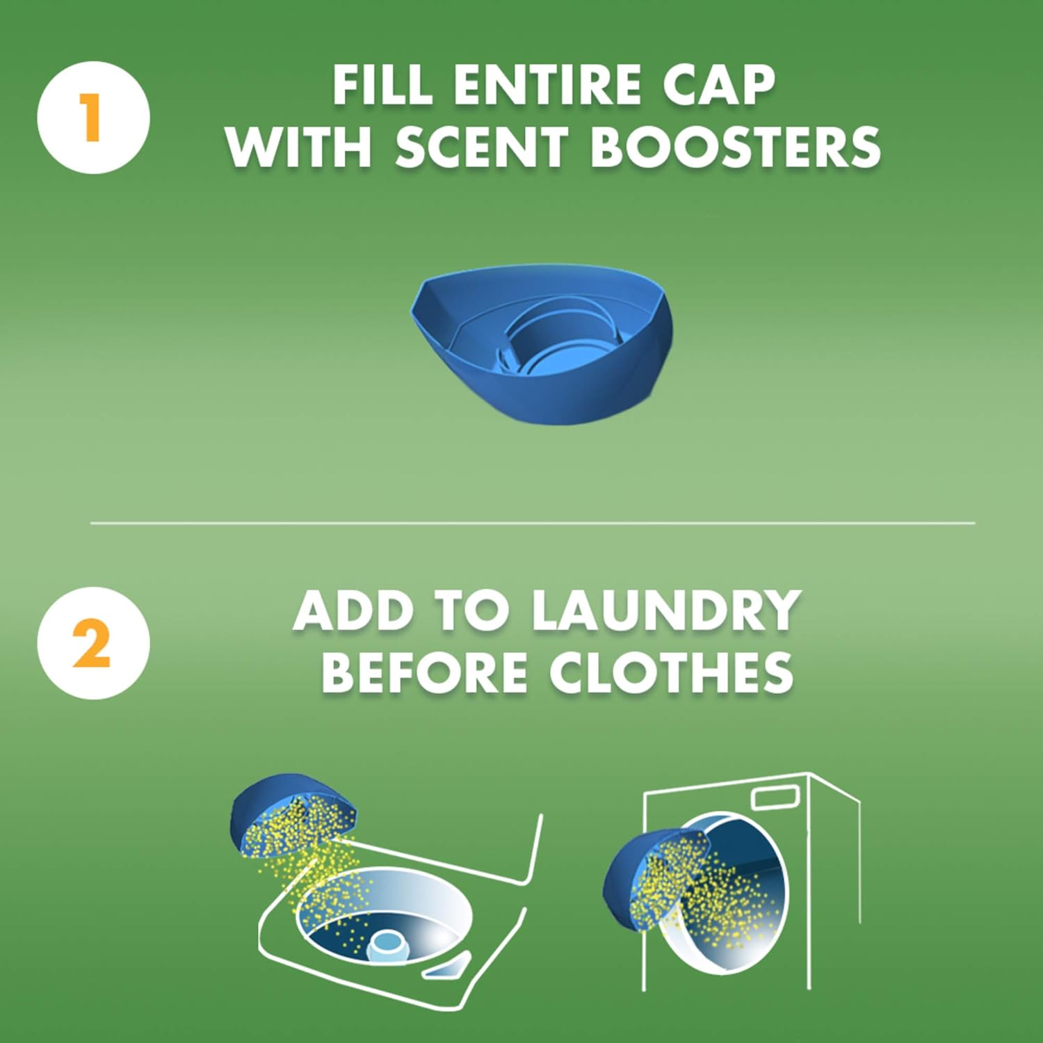 Arm & Hammer Clean Scentsations in-Wash Scent Booster - Clean Meadow, 24 oz: Health & Personal Care