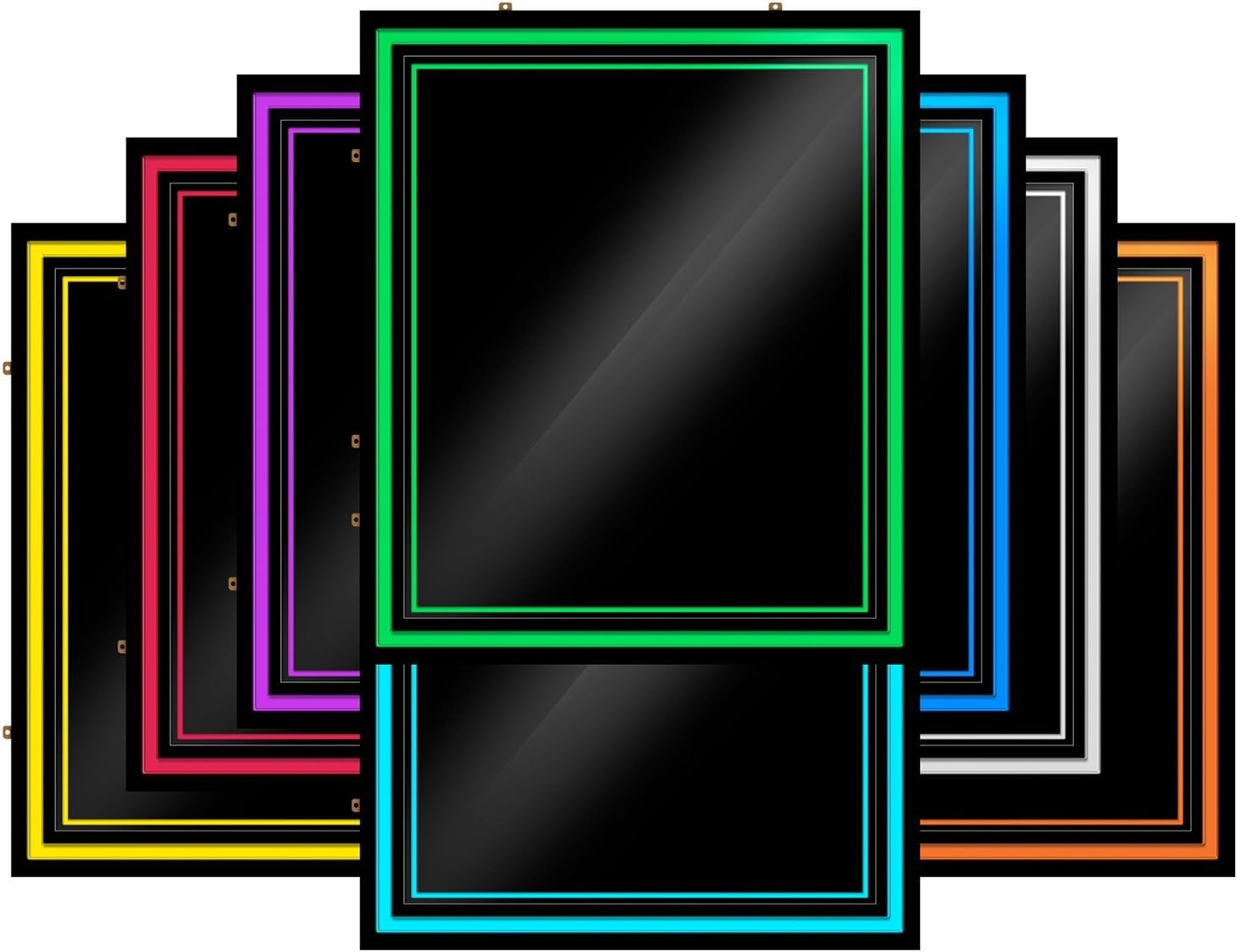 Green Light Innovations Spectrum Light Frame Message Board - 20" x 24"