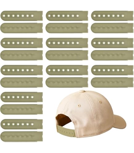 Amazon.com: uxcell 10 Pairs Snapback Strap Cover, Double Row 14