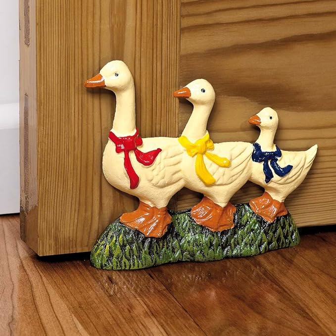 Ducks Cast Iron Doorstop Amazon.co.uk Office Products