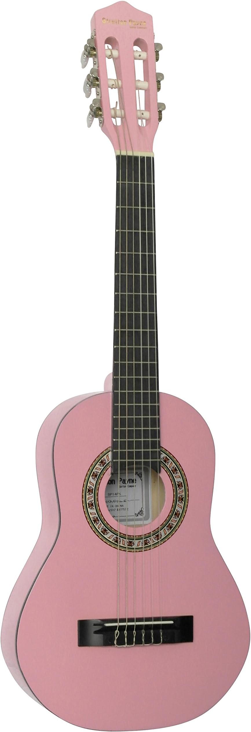 CLEARANCE - Graded AB - Acoustic Guitar 1/4 Sized (31' inch) Age 3 to 6 Classical Nylon String Childs Guitar Pink