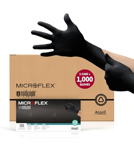 Amazon.com: Ansell MICROFLEX Onyx N64 Disposable Nitrile Exam