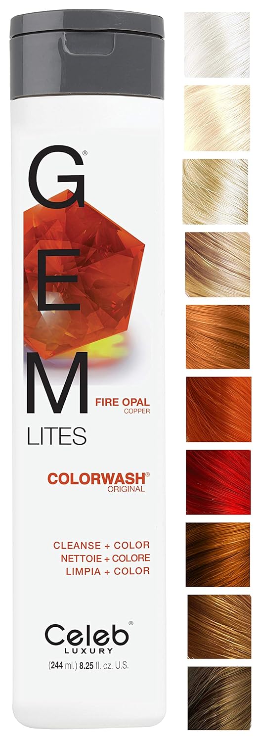 Celeb Luxury Gem Lites Colorwash: Color Depositing Shampoo