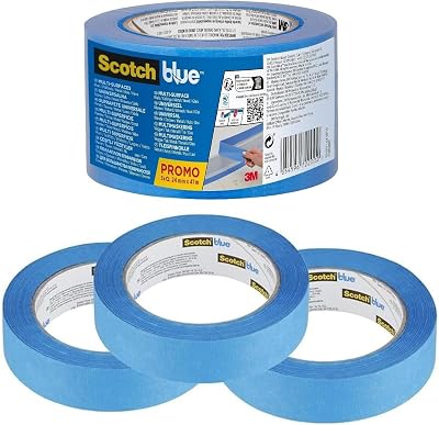 ScotchBlue Multi-Surface Premium Masking Tape 24 mm x 41 m Pack of 3