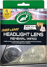 Turtle Wax Headlight Restoration Wipes Ceramic UV Protection Easy No-Tool