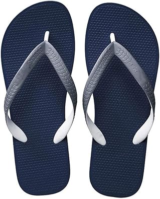 navy blue designer sandals