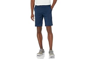 PGA TOUR Men's Flat Front Golf Shorts with Active Waistband (Size 30-44 Big & Tall)
