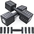 Adjustable Dumbbells Hand Weights Set: Sportneer 5 in 1 Weight Adjustment 10 LB Dumbbells Set of 2 Free Weights Fast Adjust Dumbbell Weight Set for Women Men Home Gym Exercise Workout Strength