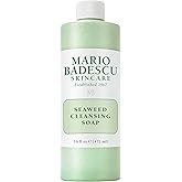 Mario Badescu Seaweed Cleansing Soap for All Skin Types |Creamy Cleanser that Gently Exfoliates |Formulated with Seaweed Grains & Bladderwrack Extract