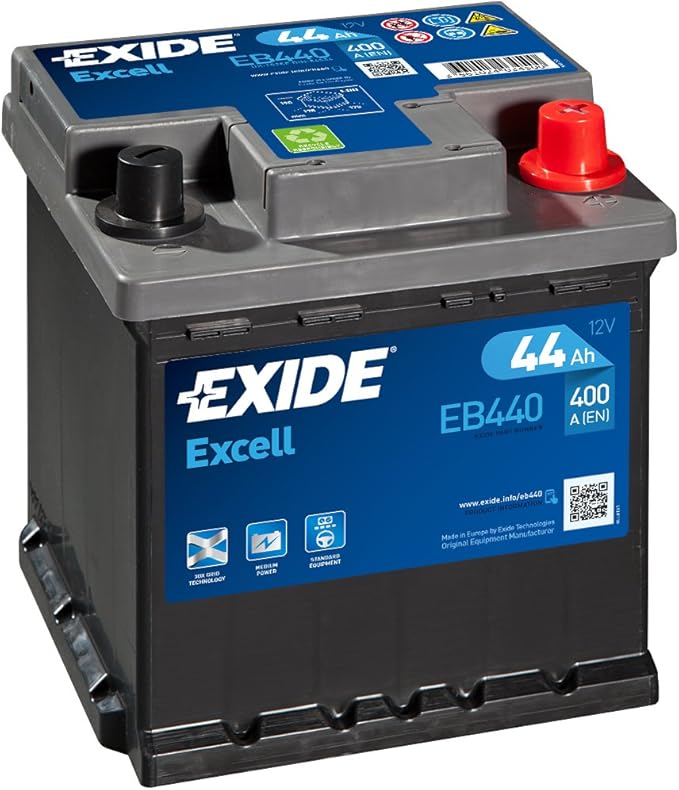 Exide Eb440 Starter Battery 44 Ah Amazon.co.uk Car & Motorbike