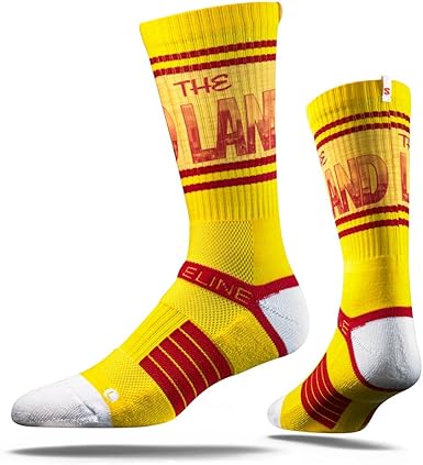 yellow nba socks