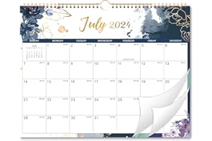 TERSUS 2024-2025 Wall Calendar - 18 Months Wall Calendar from Jul. 2024 - Dec. 2025, 14.8" x 11.6", Academic Wall Calendar 2024-2025 for Daily Organizing