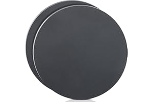 WENHUALI Round Hot Rolled Steel Plate 1/4" x 8" Round Weldable A36 Steel Sheet, Metal Steel Base Sheet for Architecture (2 Pack)