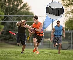 DkOvn Flag Football Belt, 14pcs Adjustable Flag