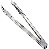 Good Cook Classic 12-Inch Tongs Kitchen Essentials, Silver