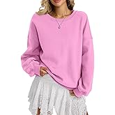 EasyGala Women Fleece Sweatshirts Oversized Crewneck Pullover Trendy Long Sleeve Tops Fashion Fall Outfits Clothes 2026
