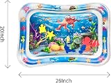 PandaEar 2 Pack Tummy Time Water Mat for Babies Toddlers Inflatable view 4