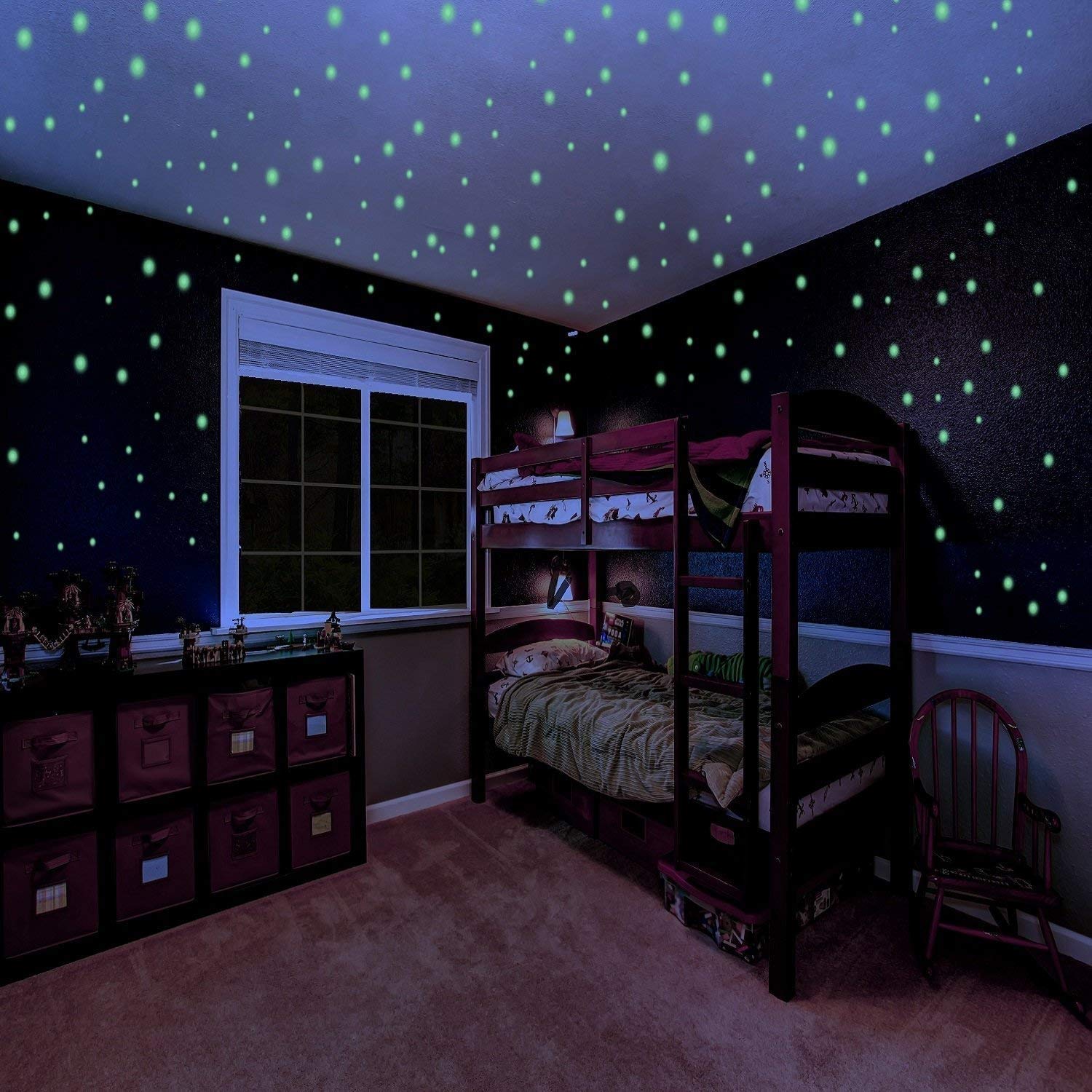 Amazon.com: Lunar Decor Glow in The Dark Stars for Kids: 732 Self