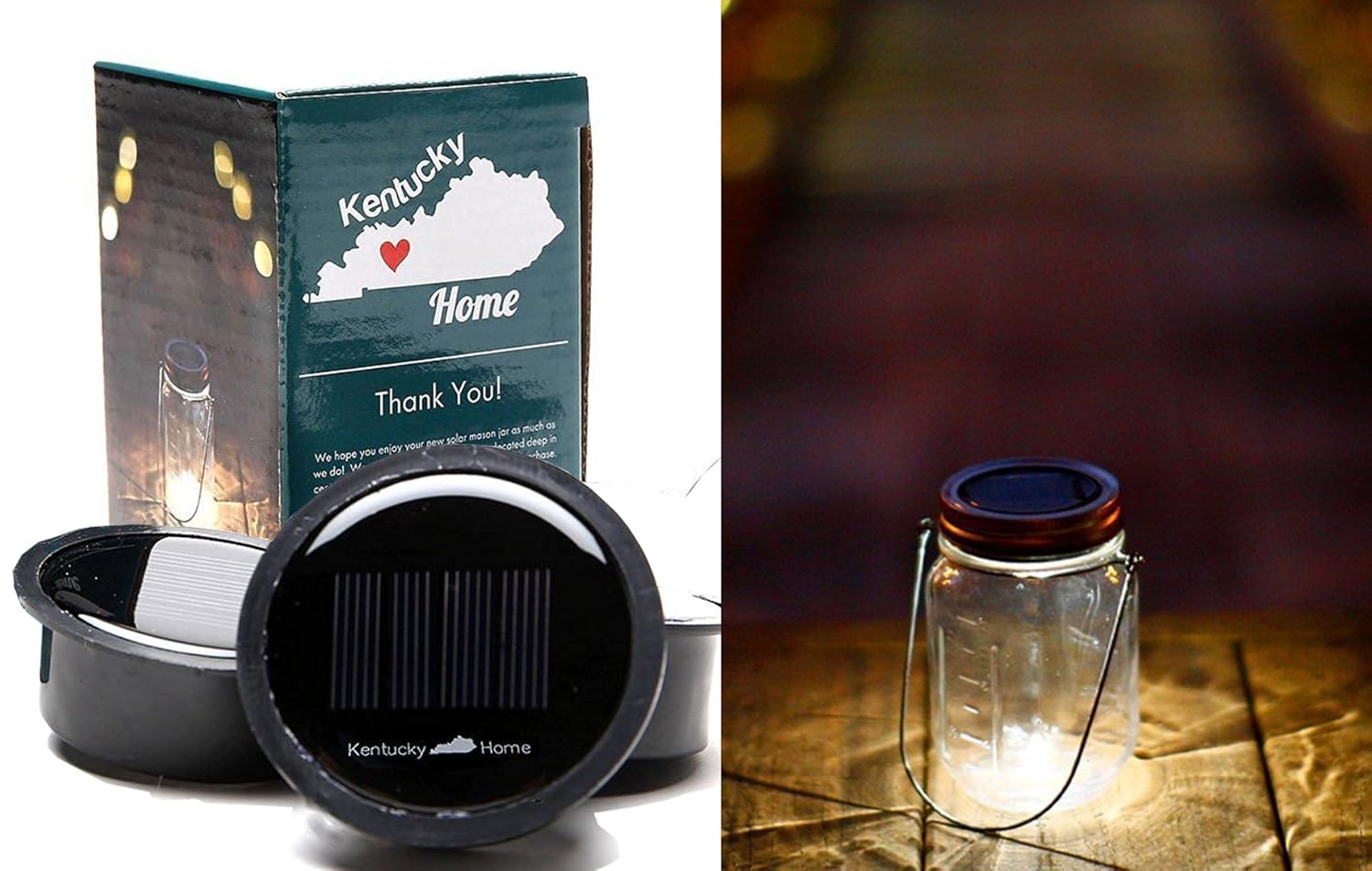 3 Pack Solar Mason Jar Lid Insert LED Mason Jar Solar Light for