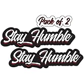 THATS IT! Stay Humble Stickers | Removable Decal Car Bumper | Indoor Outdoor Window Sticker | Vinyl Decal for Laptop, iPad | Waterproof & Long Lasting | TI – 378