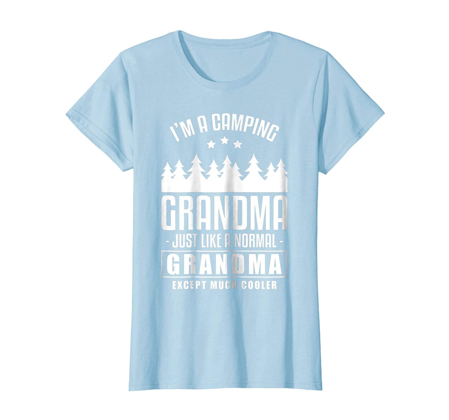 Womens I'm A Camping Grandma T-Shirt-anz