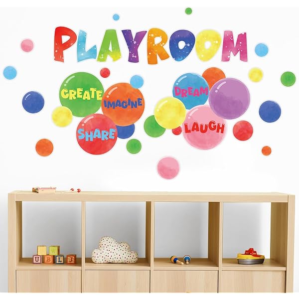 Every Child Is An Artist Wall Decal - Colorful Inspirational Quote Sticker For Kids Room, Classroom