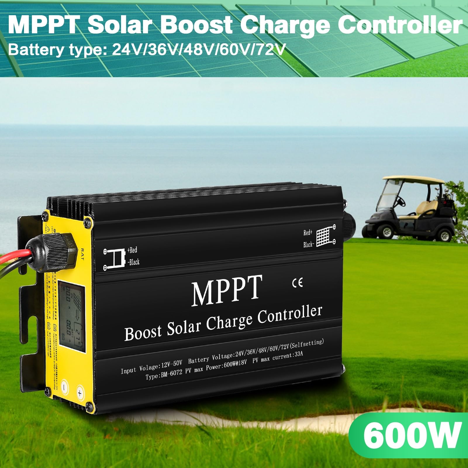 Mua DEWIN Solar Charge Controller, MPPT Boost Solar Charge Controller ...