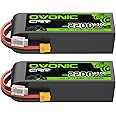 OVONIC 4S LiPo Battery 2200mAh 14.8V 130C RC Battery with XT60 Connector