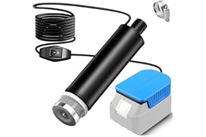 Portable Water Pump Sump Pump for Makita 18V Li-ion Battery, 120W 12V Cordless Rain Barrel Water Transfer Pump, Electric Util