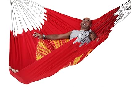 Flying Carpet Original Hammock Batik Red