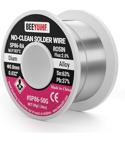 50G 0.8mm 1.0mm 60/40 Rosin Core Solder Wire Soldering Lead Soldering Wire For Soldering Low Melting Point I.316981195