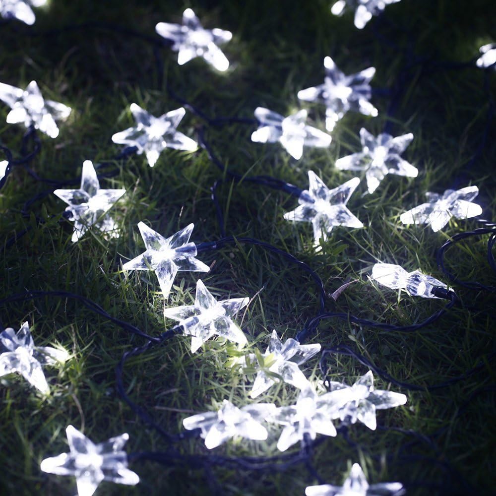 Solar String Lights 30 Stars, Multi-colour