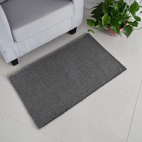 Amazon カタク Kataku キッチンマット 北欧 50 100cm 台所用マット 耐油性 汚れにくい 吸水 ずれない ラグマット 玄関 マット 折り畳み可能 新生活 おしゃれ ラグ カーペット ロングマット 黒灰 キッチンマット オンライン通販