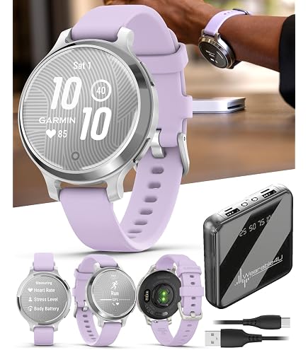Amazon.com: Garmin Lily 2 Active Small and Stylish Smartwatch Up