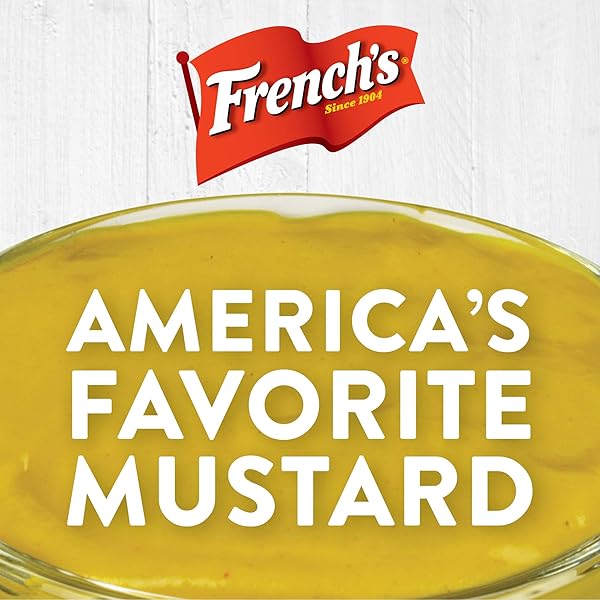 FRENCH’S CLASSIC YELLOW MUSTARD, 30 OZ