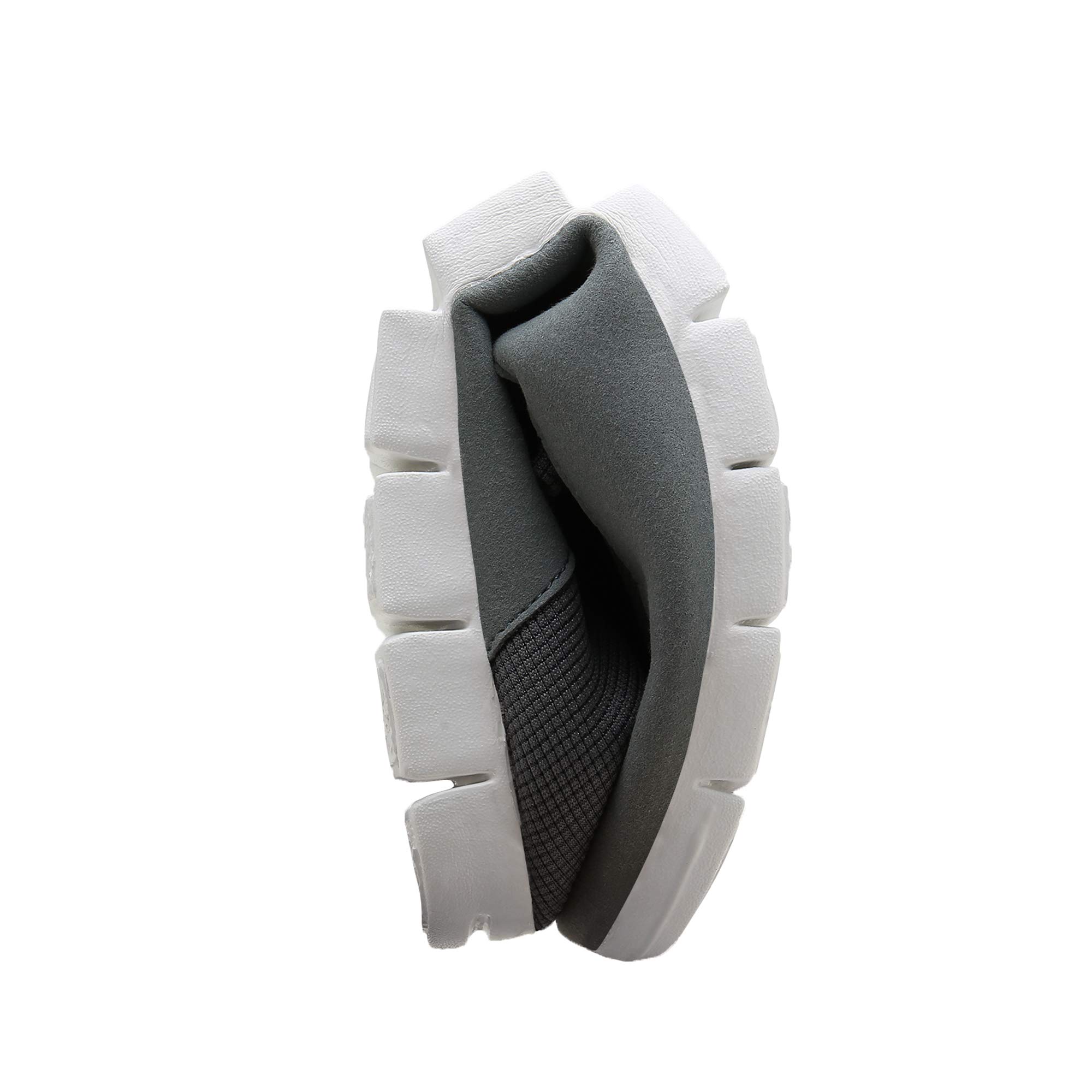 QLEYO Men\'s Slip on Shoes Lightweight Loafers Men’s Casual Canvas Shoes for Driving Walking Outdoor LRX001-M4-46