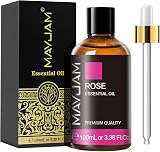 MAYJAM Rose Essential Oils 100ML Rose Oil Diffuser Humidifier DIY