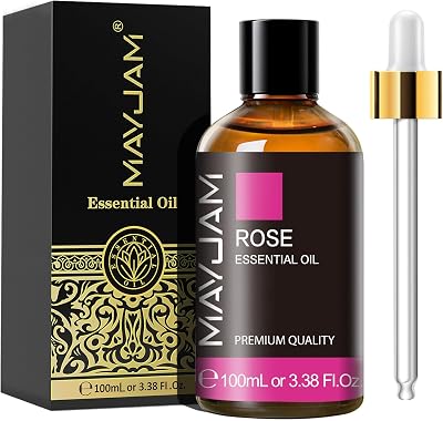 MAYJAM Rose Essential Oils 100ML Rose Oil Diffuser Humidifier DIY