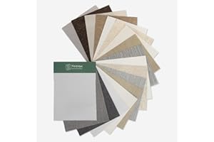 Yoolax Manual Sliding Panel Track Blind Custom Vertical Blind for Sliding Door Large Windows, Fabric Sample(Multicolor Fabric