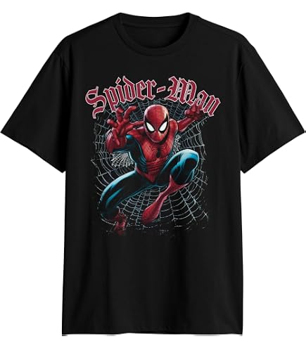 Marvel - Spider-Man Comic Panel Portrait - Men's Short Sleeve