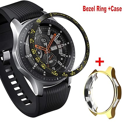 Amazon.com: Aluminum Bezel Ring Compatiable for Samsung ...