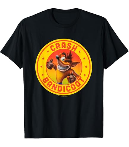 Amazon.com: Crash Bandicoot Retro Crash Rainbow Vintage Action